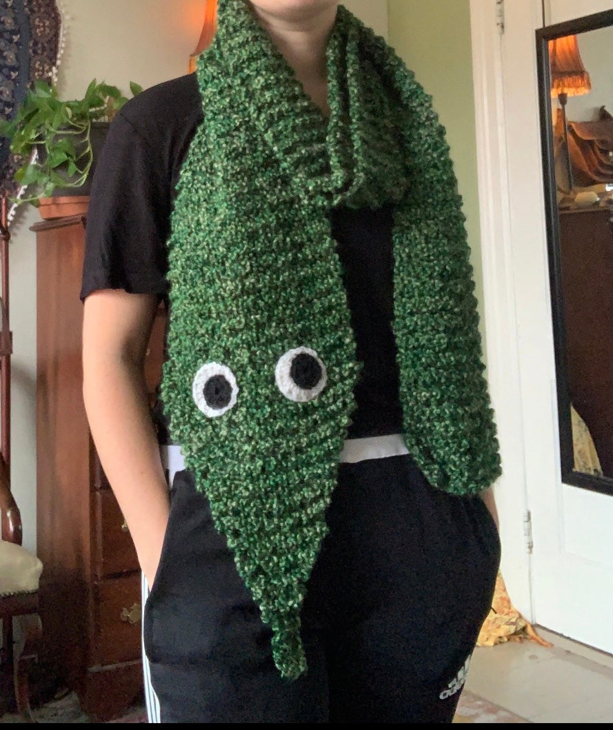 Worm Scarf (knitting pattern PDF)