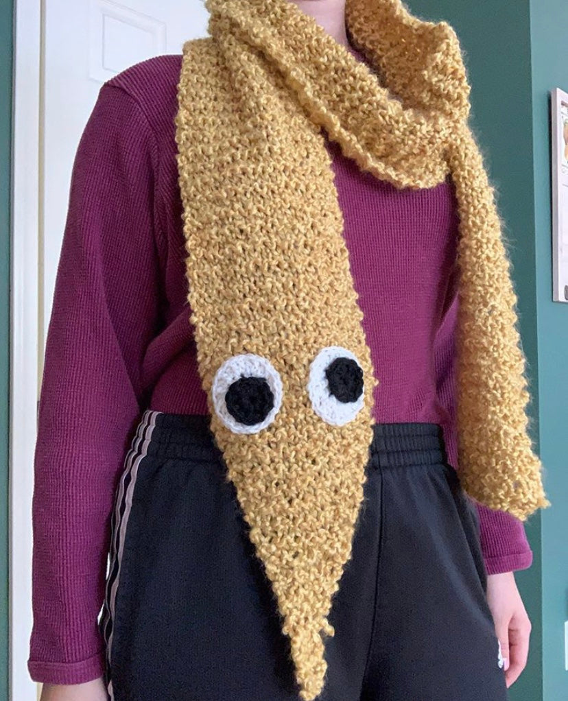 Worm Scarf (knitting pattern PDF)
