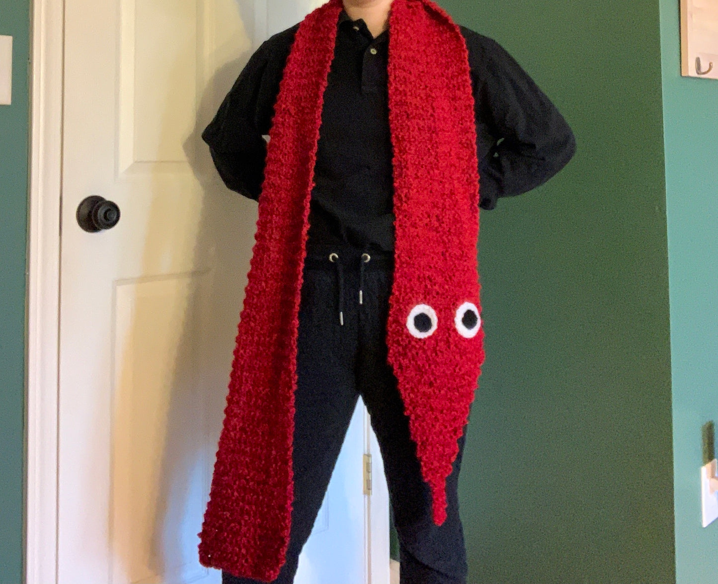 Worm Scarf (knitting pattern PDF)