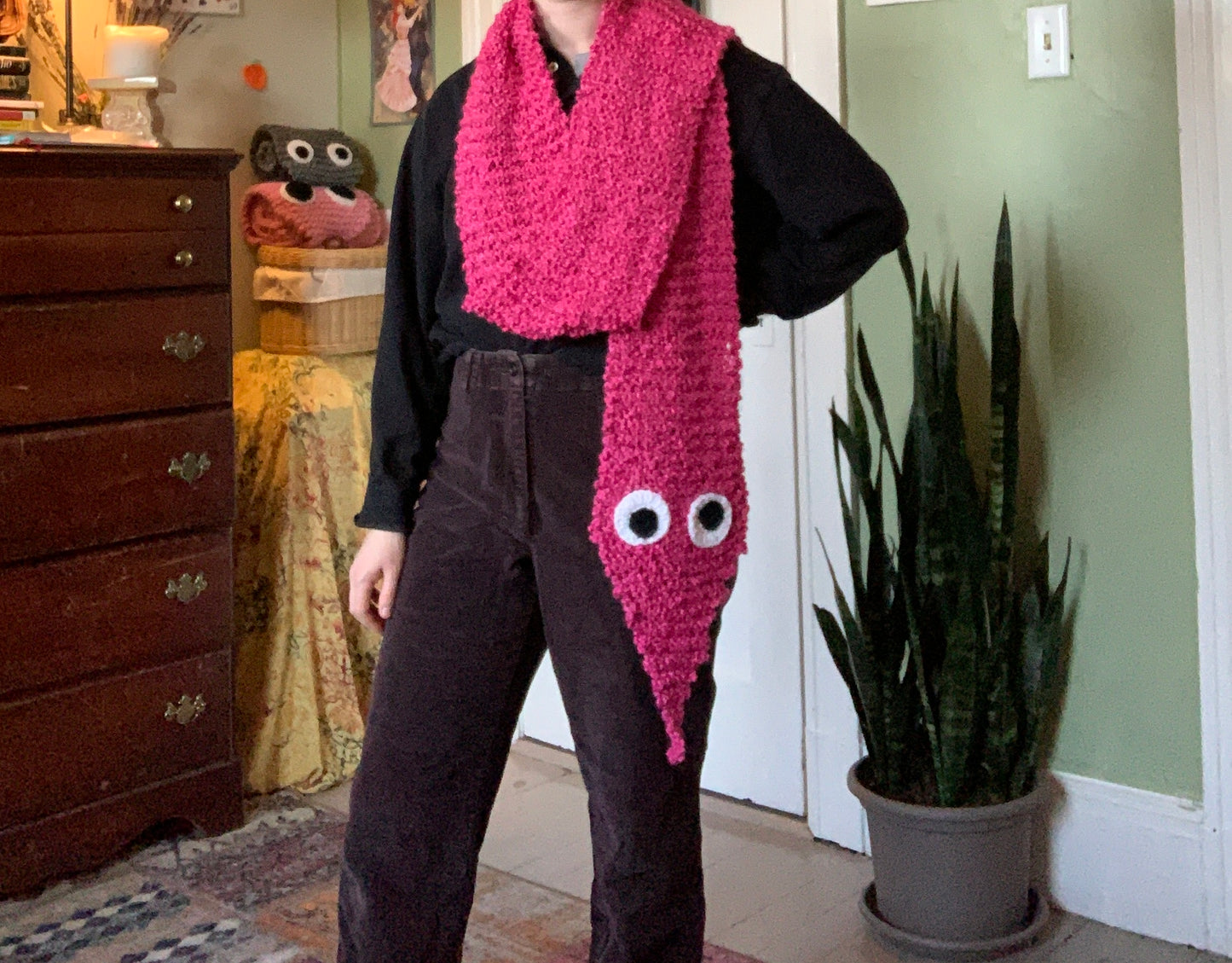 Worm Scarf (knitting pattern PDF)