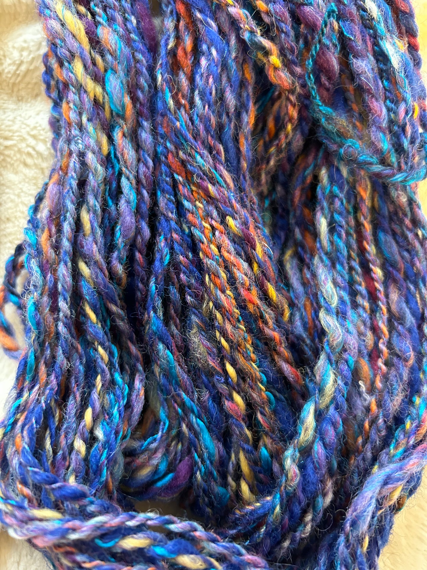 Blue Puppet Yarn